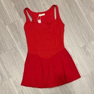 Athletic Pleated Skort Dress